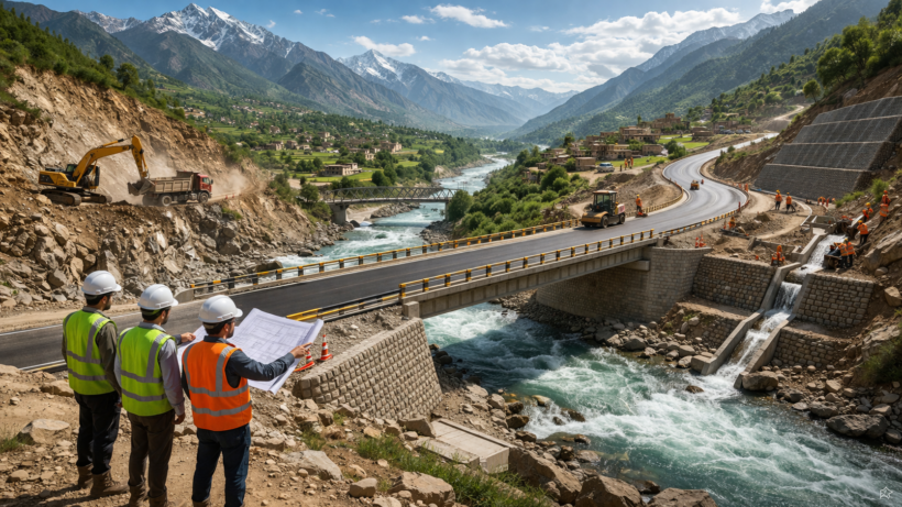 Construction Supervision of Inter - Provincial Connectivity Economic Corridor Through Gilgit – Baltistan & AJ&K (Thallichi GB – Shounter AJ&K)